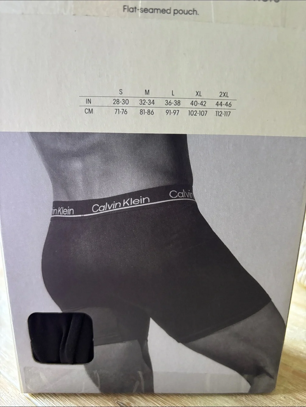 NWT 3-pack Calvin Klein Men’s Microfiber Stretch Plus Boxer Briefs Black, XL